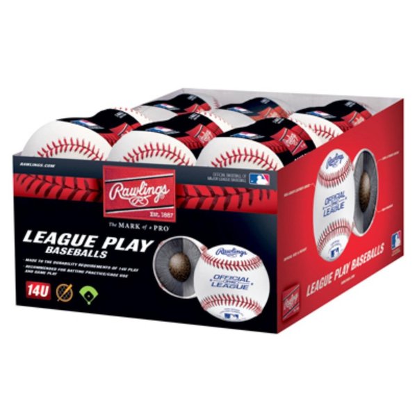 Rawlings Sport Goods Co 2Pk Game Play Baseball R14USW2-24